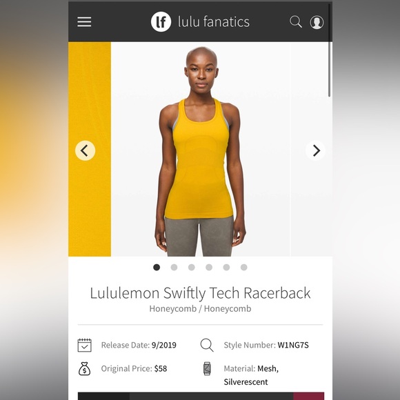 Lululemon Swiftly Tech Racerback Tank - Picture 9 of 9